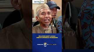 Pelapor Surat Keterangan Ijazah Gibran Diperiksa Bareskrim #shorts