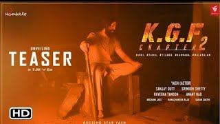 KGF Chapter 2 Official Teaser Tamil (2021) - Yash, Raveena Tandon, Sanjay Dutt