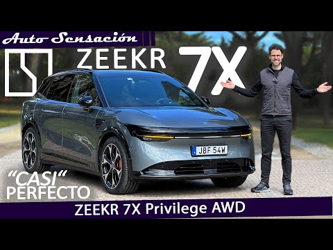 Prueba Zeekr 7x Privilege 2025 -«CASI perfecto». Una AMENAZA muy seria para los fabricantes 🇩🇪 .