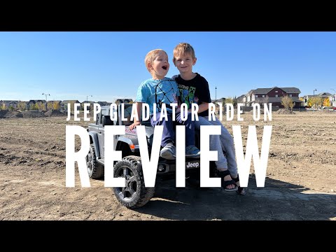 Jeep Gladiator Ride On Review!