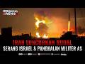 BREAKING NEWS Iran Luncurkan Serangan Rudal Ke 31 Ke Israel Pangkalan Militer AS