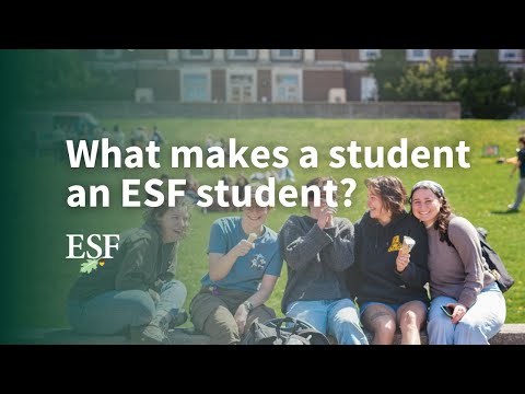 What makes an ESF student an ESF student?