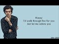 Harry Styles - Adore You (lyrics)