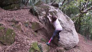 Video thumbnail of Els tres Quintos 1, 5. Rocacorba