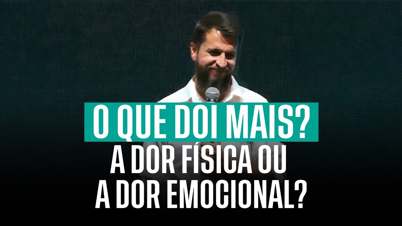 A DOR REVELA QUE PRECISAMOS DE UM SALVADOR - Dr. Jonatas Leonio