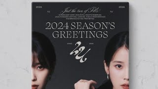 IU 2024 Season's Greetings Set Unboxing