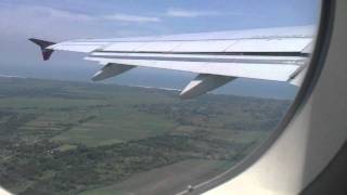 preview picture of video 'Take off. SAL El Salvador. Taca Airbus A320-100/200 flight TA536'