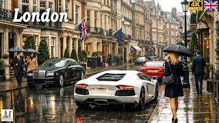 Download lagu London's Ultra Expensive Neighborhood Rainy Walking Tour | How Rich People Live! True [4K] mp3