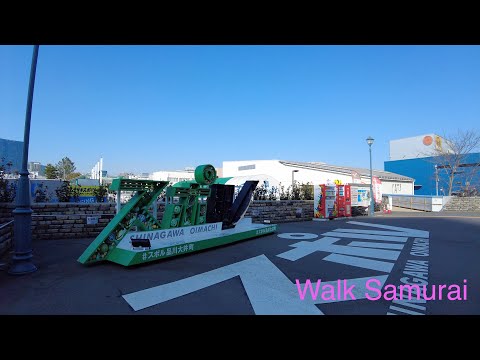 【4K】Walk on Oimachi in Tokyo(東京の大井町を散歩)【2021】