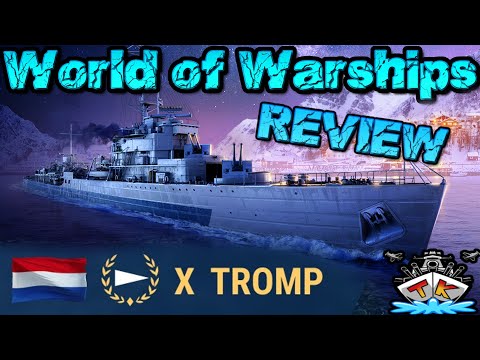Tromp T10/NL/DD *Luftschlag Zerstörer?!* "Review"⚓️ in World of Warships 🚢