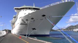 preview picture of video 'Charlotte Amalie, St. Thomas, USVI - Jewel of the Seas HD (2015)'