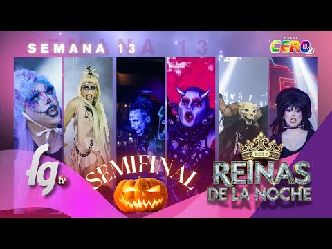 SEMIFINAL QUEENS OF HORROR (WEEK 13) QUEENS OF THE NIGHT 8 - GAY ENTERTAINMENT CHANNEL