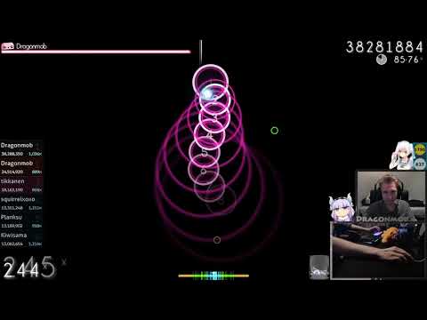 Apparition 1036x beginning combo pass - 40 mil score 38x misses