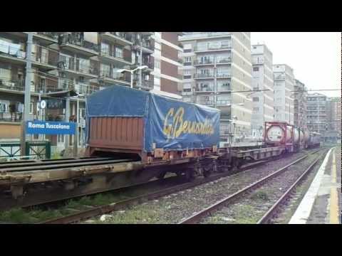 E655.271 sullo straordinario TCS 57004 Pomezia - Gallarate, in partenza da Roma Tuscolana