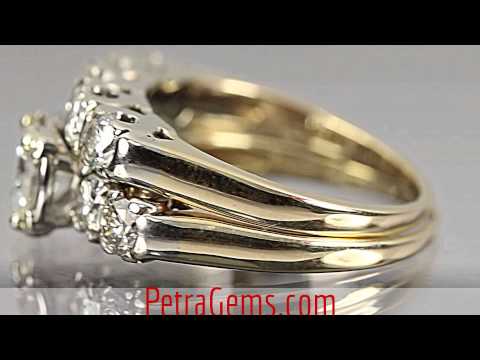 Timeless and Classic Diamond Bridal Set