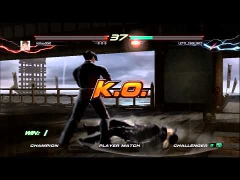 Tekken 6 Killua (Nina) vs LETO_2891902 (Hwoarang)