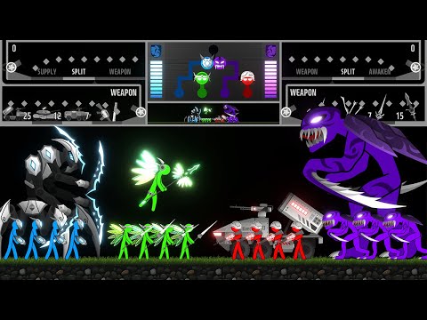 War of Tribes #2 - Stickman & Ragdoll Fight