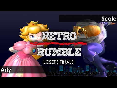 Melee: Arty (Peach) V CC | Scale (Sheik) - Retro Rumble Tournament SSBM