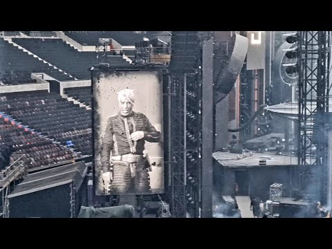 Rammstein "Mein Herz brennt" live - Lyon France "Groupama Stadium" 08/07/2022 4K