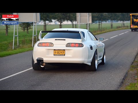 JDM Cars Leaving Japfest 2021 - 1200HP Supra, 3000GT, Skyline GTR, Chaser, Lancer Evo, Cressida, RX7