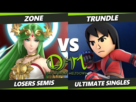 DAT MM 258 Losers Semis - Zone (Palutena) Vs. Trundle (Mii Brawler) SSBU Ultimate Tournament