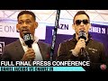 DANIEL JACOBS VS JULIO CESAR CHAVEZ JR - FULL FINAL PRESS CONFERENCE & FACE OFF VIDEO