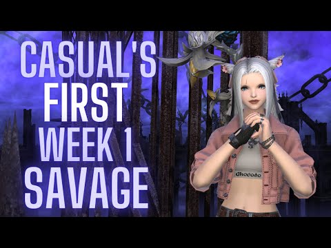 My First Ever Week 1 Savage Experience + Thoughts on Savage Delay | FFXIV