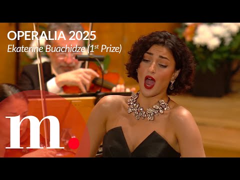 Ekaterine Buachidze (1st prize) at Operalia, the World Opera Competition 2025