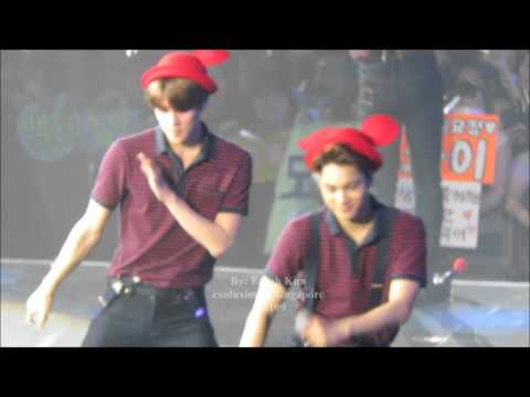 160109 Sehun Kai XOXO - EXO'luxion in Singapore