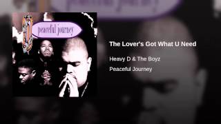 The Lover's Got What U Need