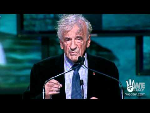 Elie Wiesel on hope, compassion, and the power of youth at WE Day