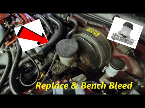 How to Replace & Bench Bleed a Nissan 300zx Brake Master Cylinder