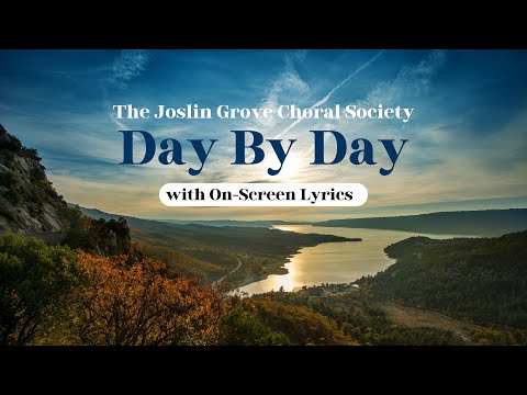 Day by Day - Hymns with Lyrics, Traditional Baptist Hymn, Sunday Morning Hymns with On-screen Lyrics