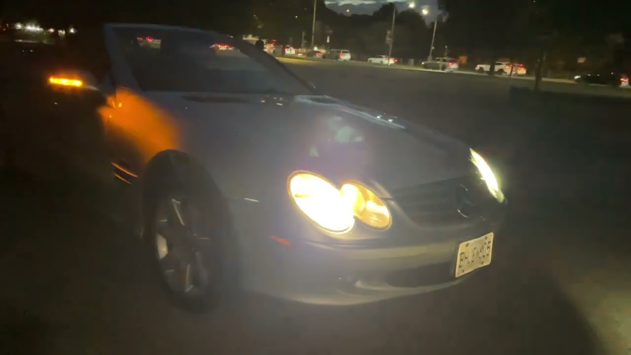 **SOLD By Auction** NO RESERVE – 2003 Mercedes-Benz SL500 Hardtop Convertible Roadster