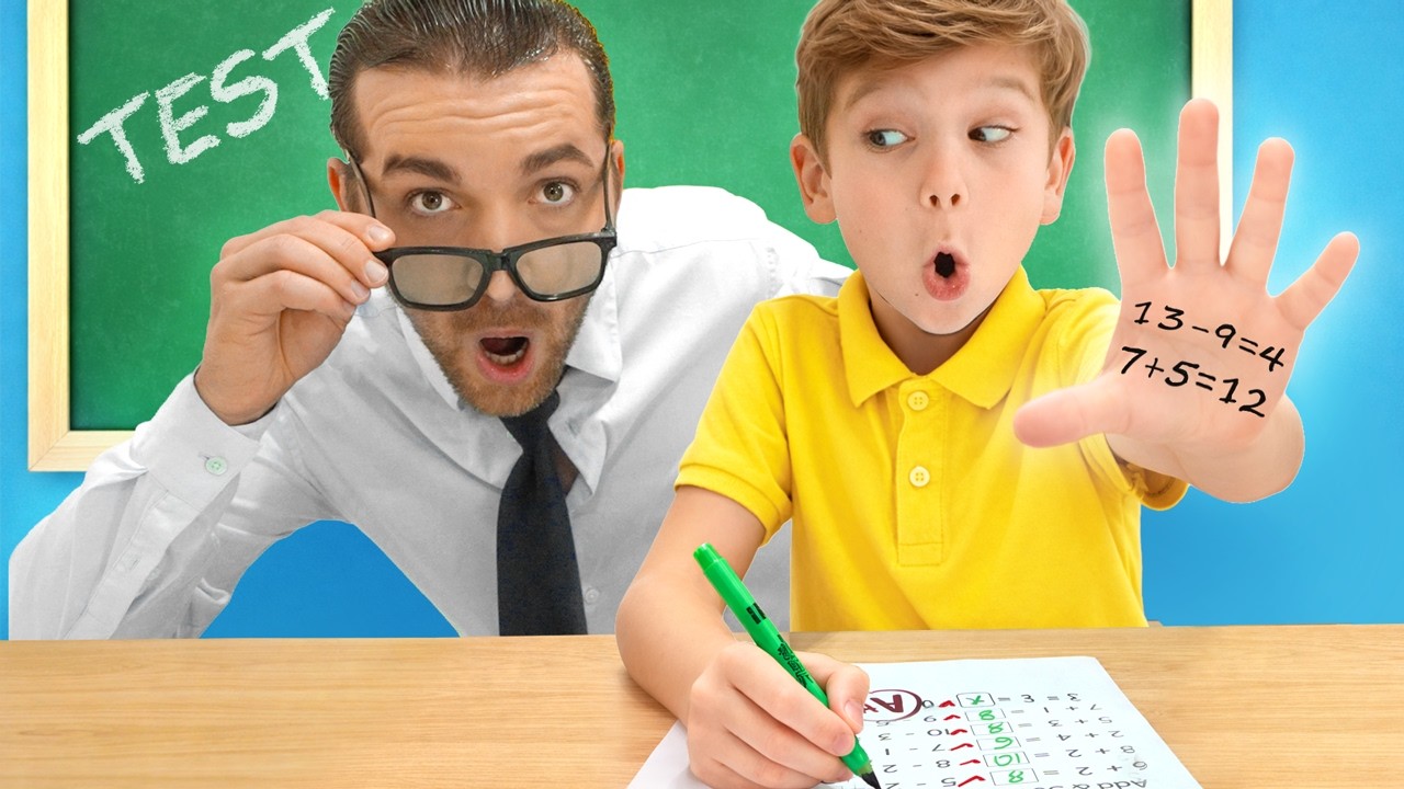 No Cheating Lessons - Funny School Stories about Good Behavior for kids