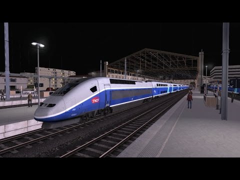 Train Simulator 2016 HD: Ligne Grande Vitesse Marseille – Avignon TGV Duplex Career Scenario 5