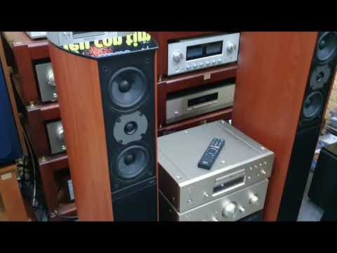 Combo nghe nhạc rất hay: Loa Jamo D590 full xốp. CD/Amply Denon S10III. LH 03436.12345