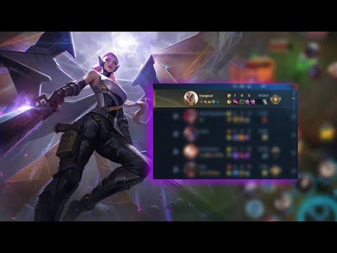 TESTEI A NOVA SKIN DA KAYLE PSYOPS - WILD RIFT