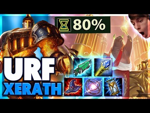 CLOSEST URF GAME EVER (INSANE SNIPES) | URF XERATH FULL GAMEPLAY - BunnyFuFuu
