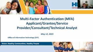 How to login to EHBs using the Multi-factor Authentication Process