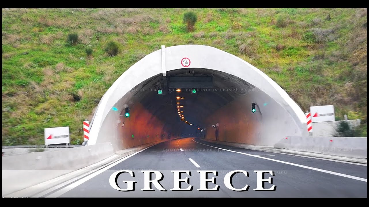 Der längste Straßentunnel in Griechenland