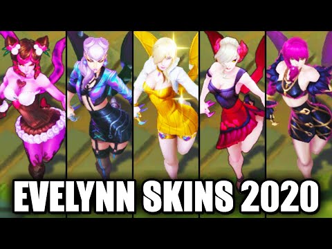 All Evelynn Skins Spotlight 2020 (League of Legends)