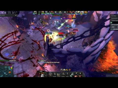 DOTA 2 Sven Rampage at Enemy fountain
