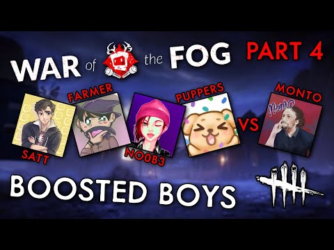 WAR OF THE FOG CHARITY EVENT [PART 4] (Dead By Daylight #190) Ft. Farmer, Monto, No0b3, and Puppers