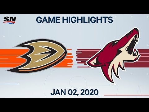 NHL Highlights | Ducks vs Coyotes - Jan. 02, 2020