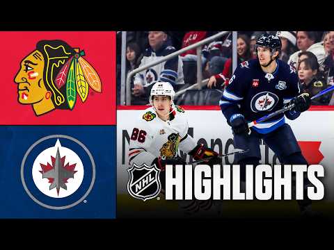 Blackhawks vs. Jets | NHL Highlights | March 03, 2026