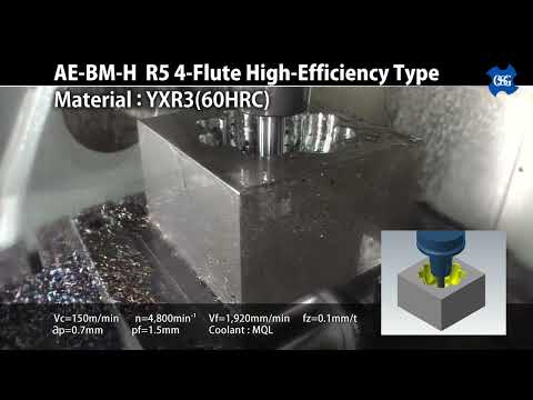 VHM Fräser für gehärtete Stähle - AE-H Serie von OSG