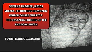 Sefiras HaOmer, Krias Shema, or Birchas Hamazon - Which Comes First???