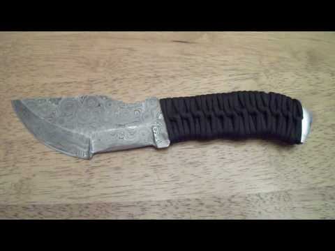 Damascus TOPS Tom Brown Tracker Knife copy
