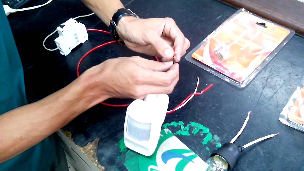 Como Instalar Sensor de Presença